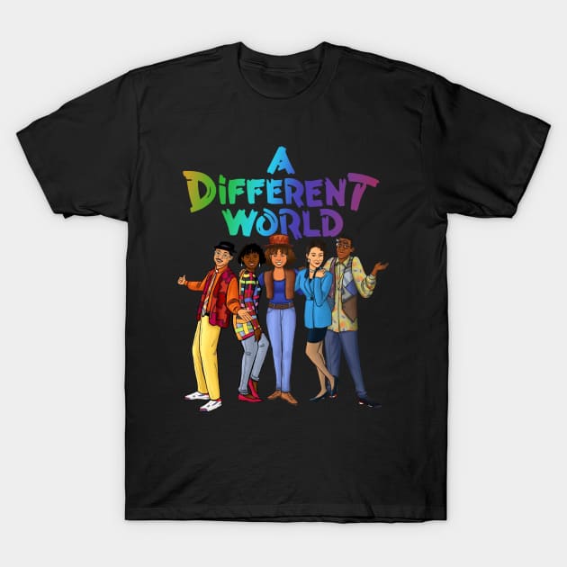 A Different World T-Shirt by lamchozui